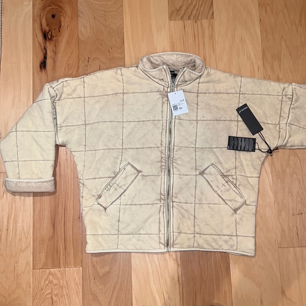 Forever 21 Quilted Zip-Up Jacket
